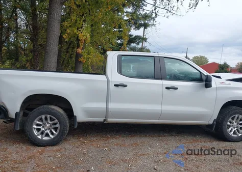 2023 Chevrolet Silverado 1500 4Wd Standard Bed Wt из США, поврежденный, VIN 3GCUDAEDXPG301324